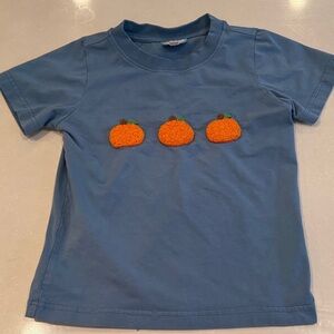 Boy’s Smocked Pumpkin Shirt 4T